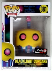 Pop! Vinyl: Games: Blacklight Cupcake: 381: Five Nights at Freddy's Blacklight(OPEN BOX)